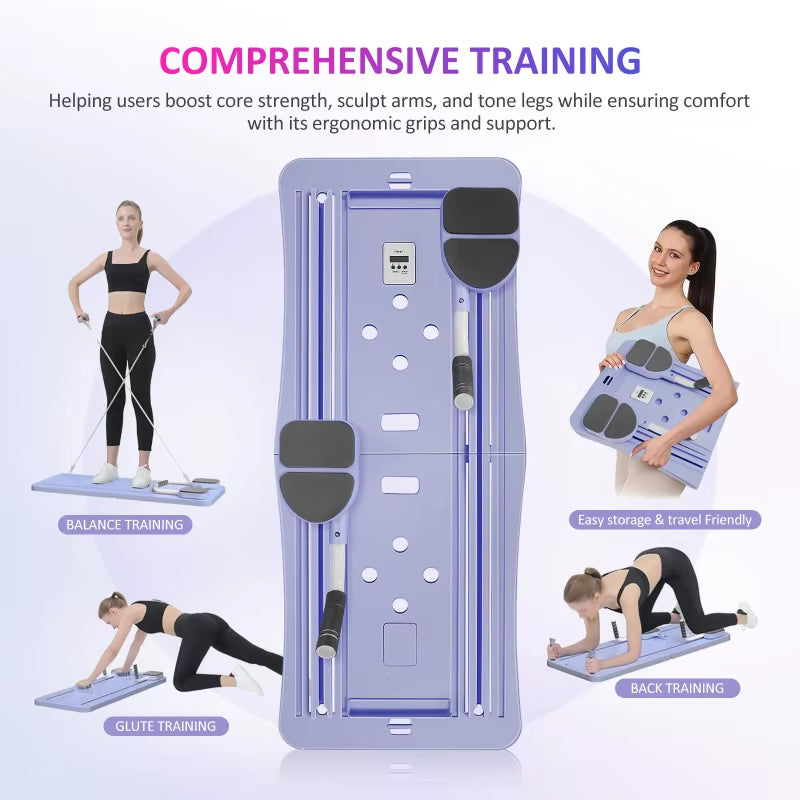 Hot Abdominal Exercise Board Fitness Board Automatic Rebound Multifunctional Fitness Equipment Pilates Reformer Board